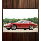 Металлическая табличка Ferrari 275 GTB 6C Scaglietti Shortnose 261